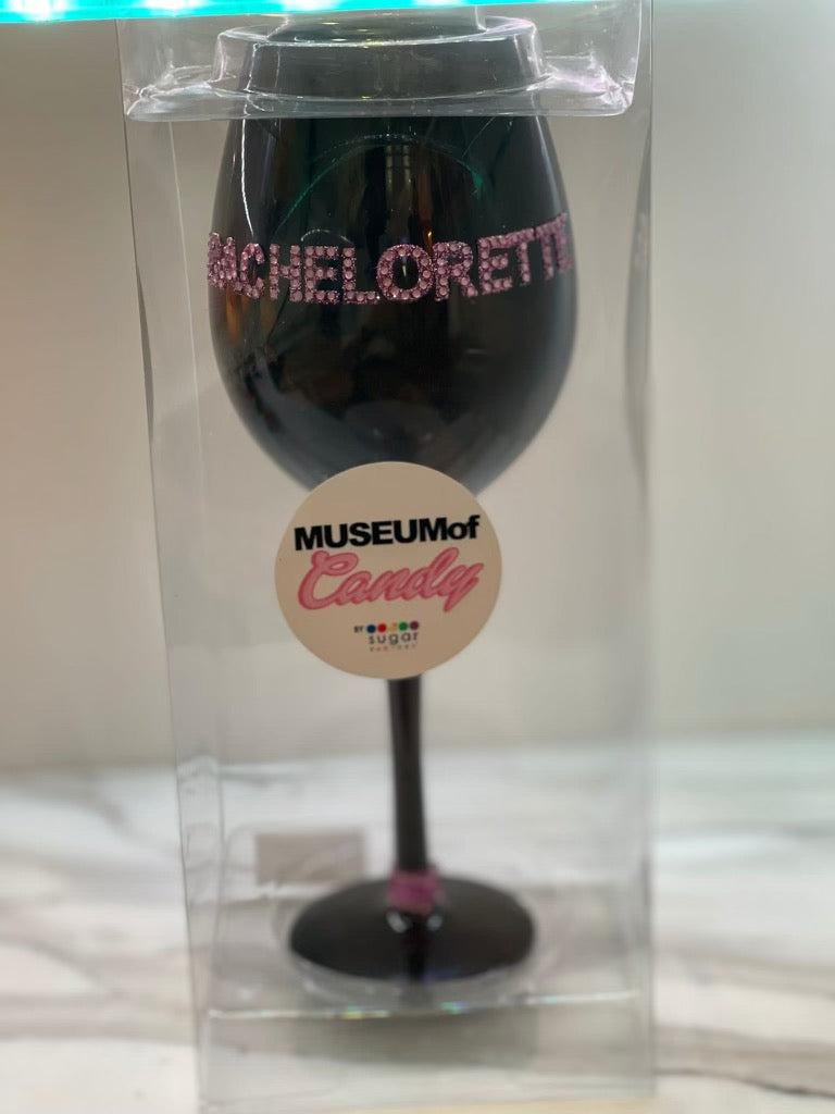 Bachelorette Wine Glass